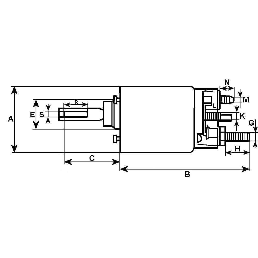 Solenoid Dörröppnare