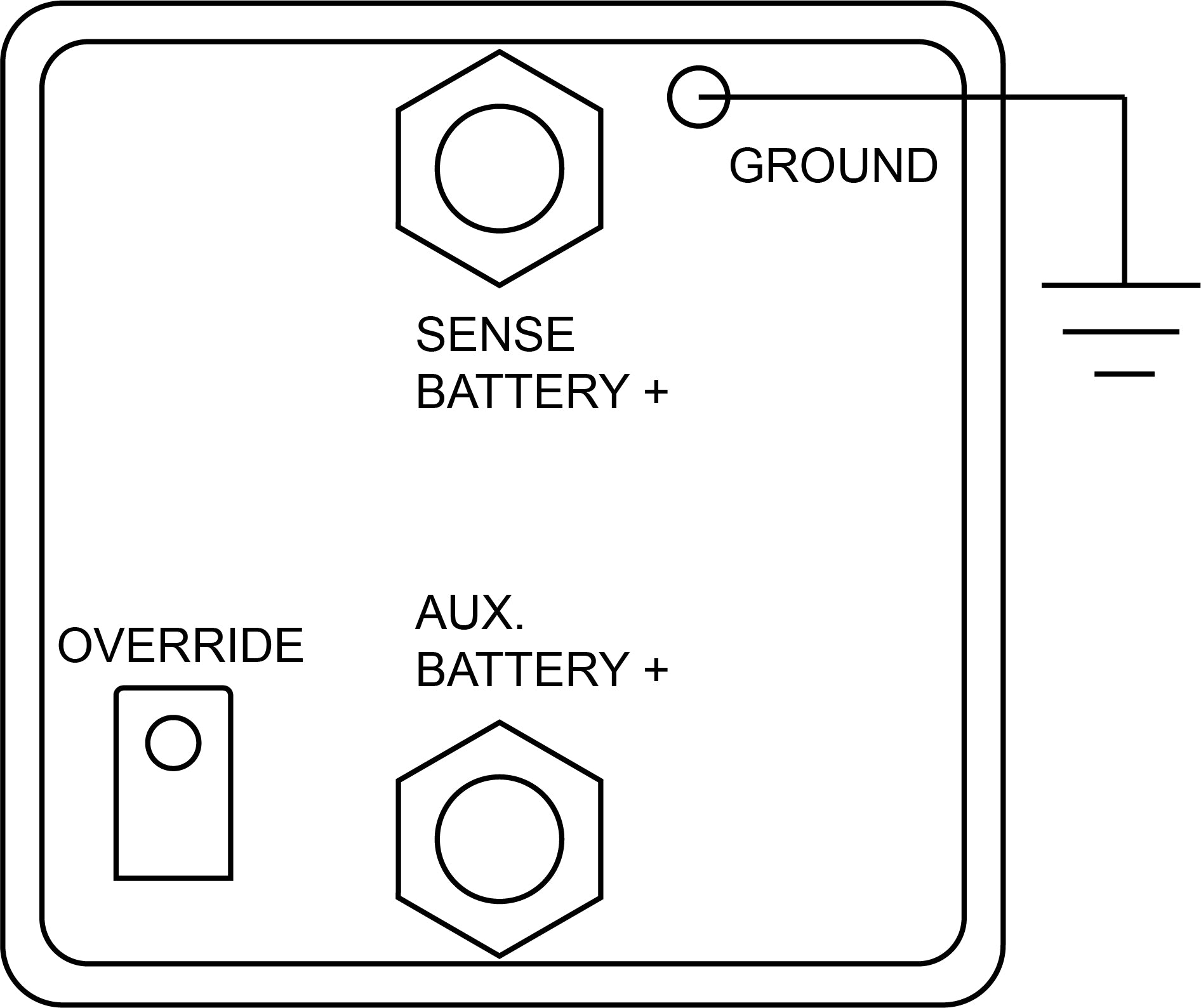 Voltage Sensitive Relay, 12V, 160A