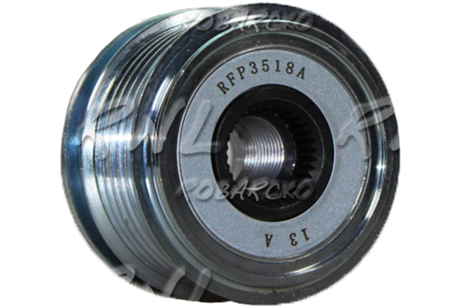 PULLEY 17/61x38.2 - 6 Grooves
