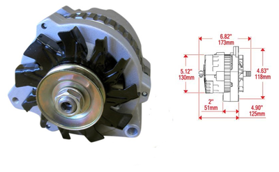 Generator CS130 12V 105A Classic
