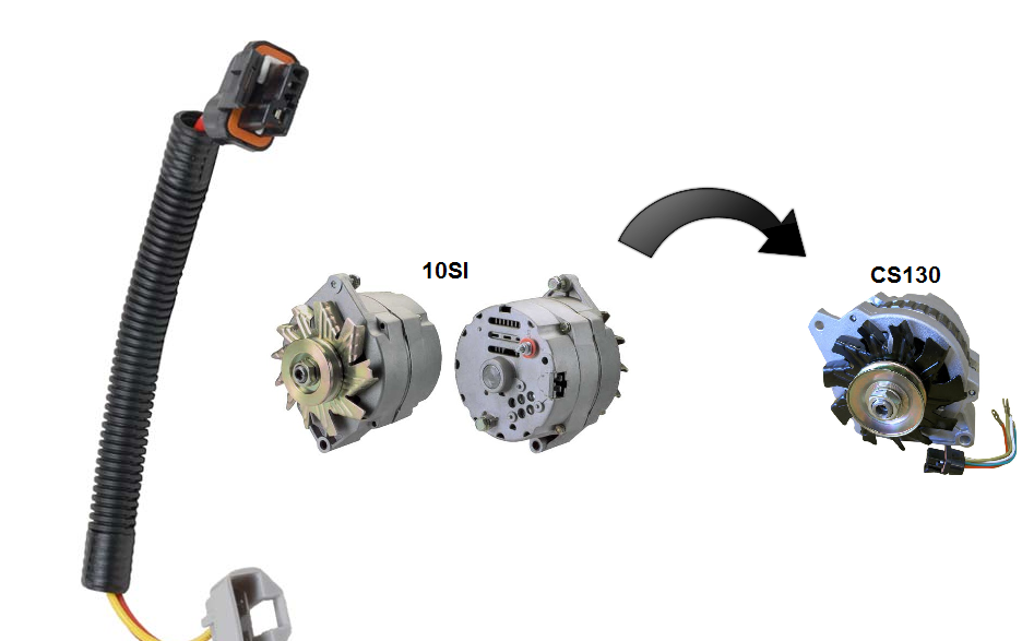 Cable 10Si to CS130 Utan laddlampa