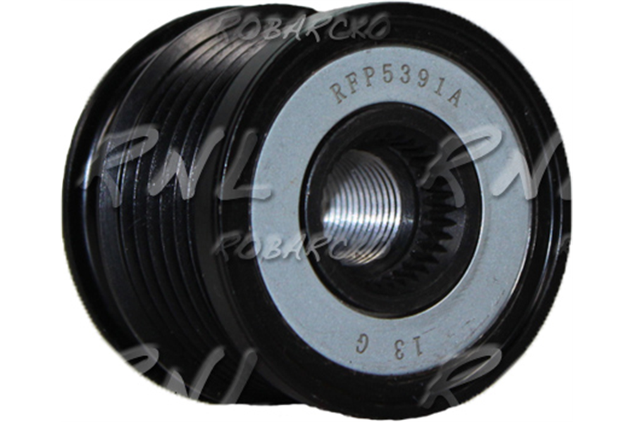 PULLEY 17/55X45.75 - 6 Grooves