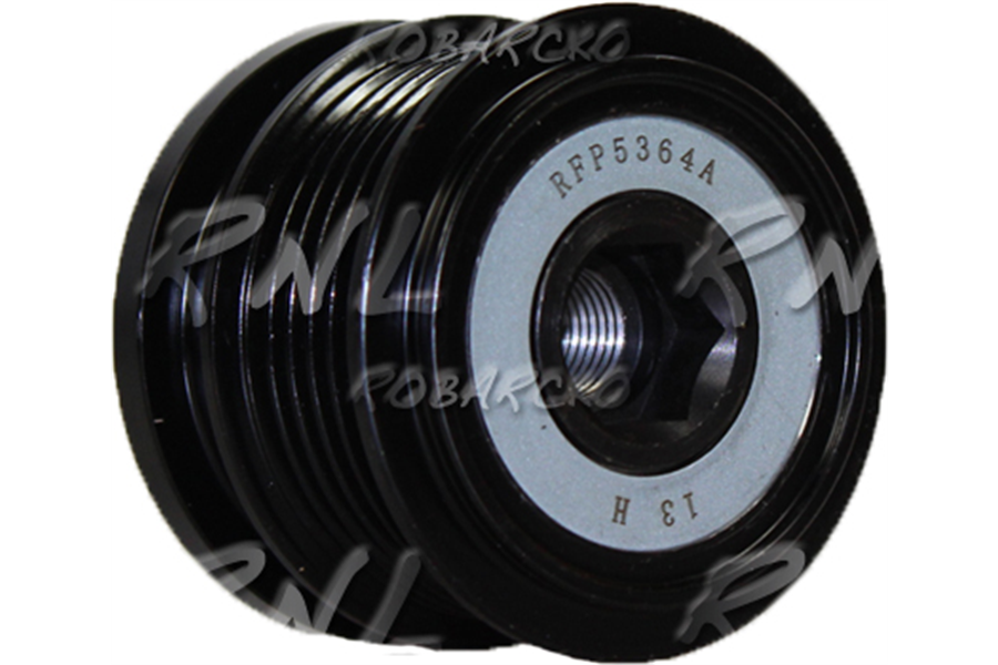 PULLEY 17/64X51 - 6 Grooves