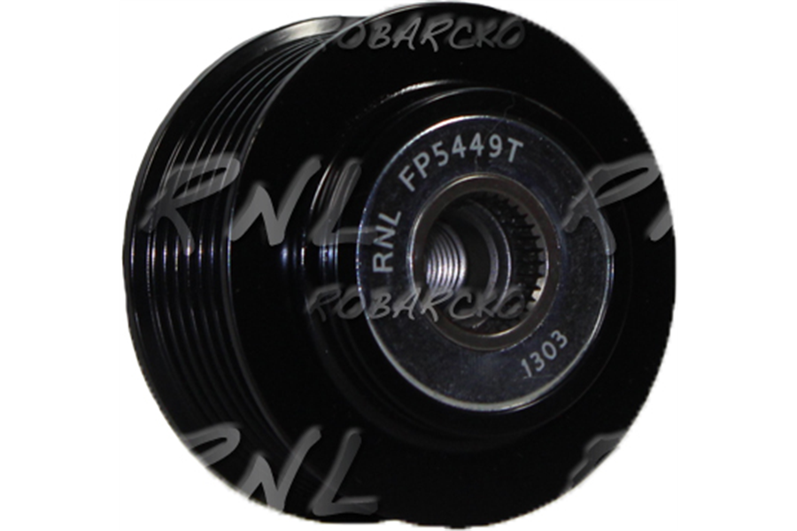 PULLEY 17/75.3X39.3 mm - 7 Grooves